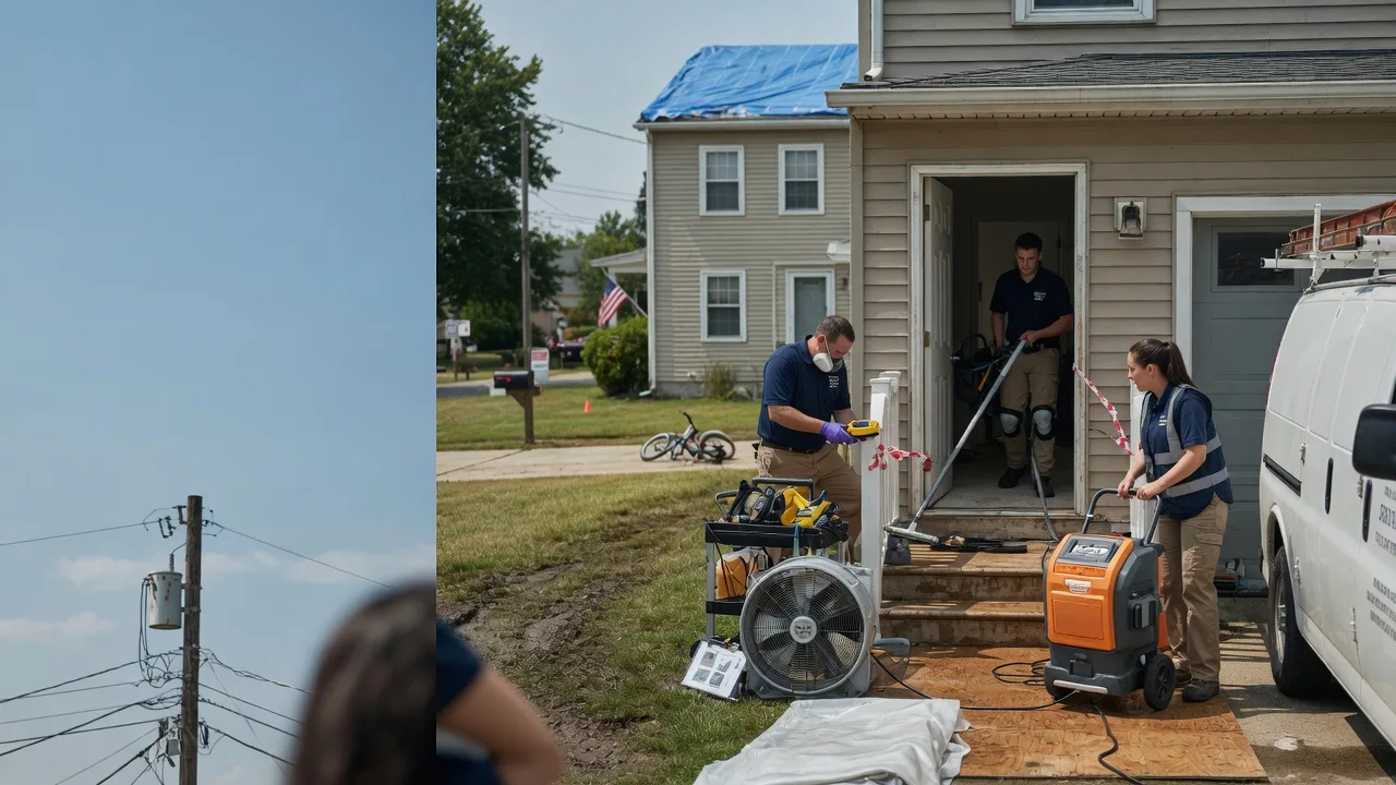 Water Damage Repair in Oakwood, IL near me